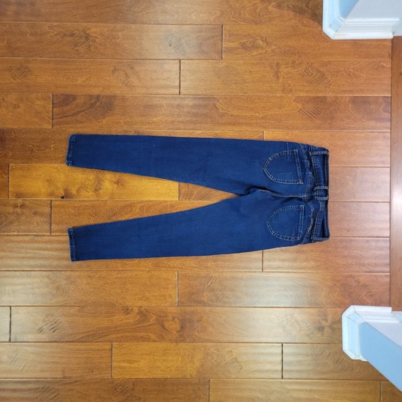 MONKEY RIDE JEANS DARKE BLUE - 3 BUTTON JEANS - JUNIORS SIZE 5 - Picture 5 of 11